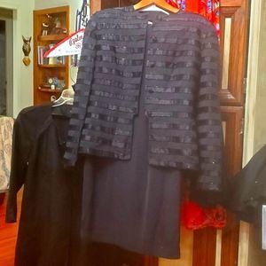 Vintage Marie St Claire beaded suit
